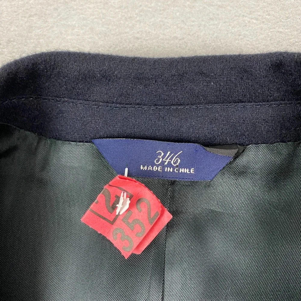 Brooks Brothers 346 Cashmere Blazer Mens 42L Navy Sport Coat Jacket 3 button